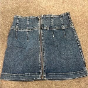 We the Free denim skirt